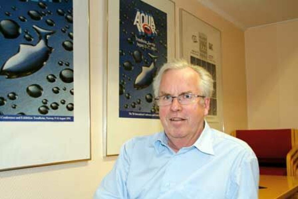 Adm.dir. Odd Berg og staben hans ved Trondheim Spektrum har startet oppløpet mot årets internasjonale begivenhet innen fiskerisektoren – Nor-Fishing 2008.