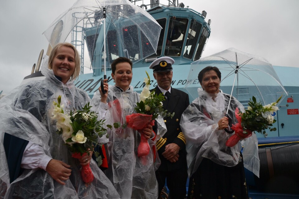 F.v. Unni M. S. Fjær, Inger Vik Framnes, Jostein Kalvø og Siv HAlvorsen. Foto: Østensjø