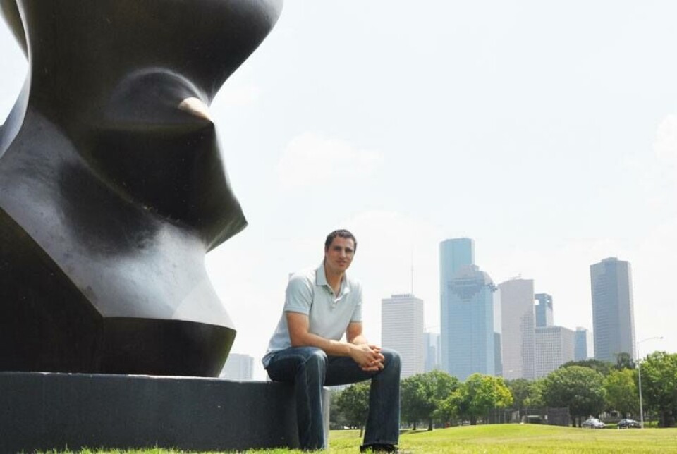 Noreq sin nytilsette mann i Houston, Bernardo Cuellar.