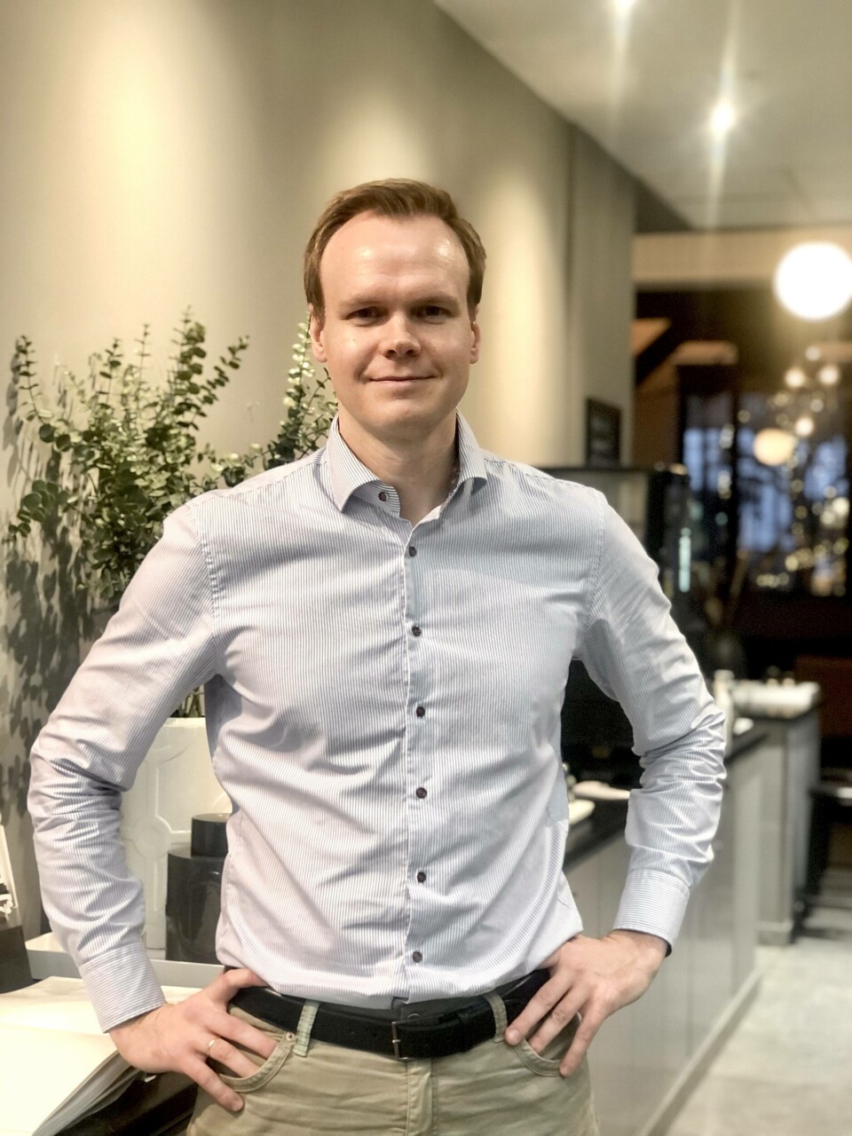 André Risholm, administrerende direktør i Amon Maritime. Foto: Amon Maritime