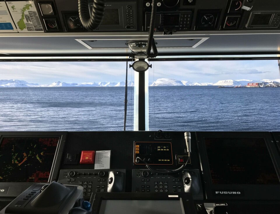 Støtte til klimatiltak kan endre kurs for hurtigbåtene. Foto: Ole Pettersen