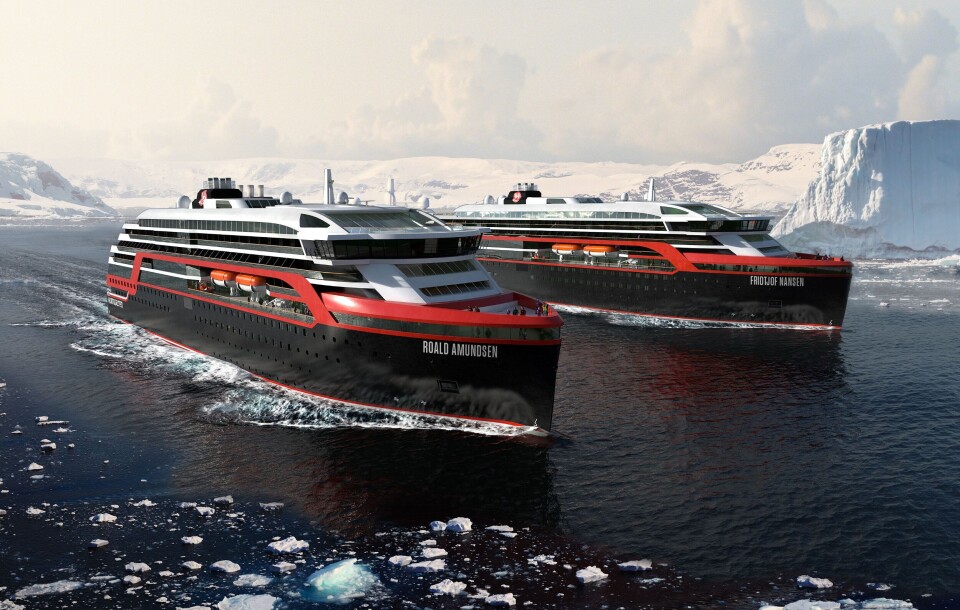 Hurtigruten deler virksomheten i to. Foto: Hurtigruten