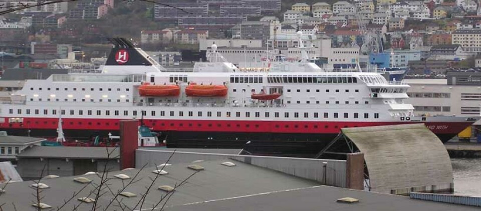 «Richard With» ved kai i Bergen