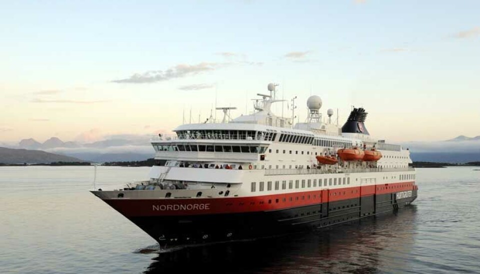 MS «Nordnorge» ble evakuert