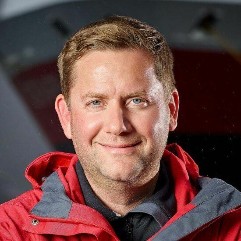 Konsernsjef Daniel Skjeldam i Hurtigruten. Foto: Hurtigruten