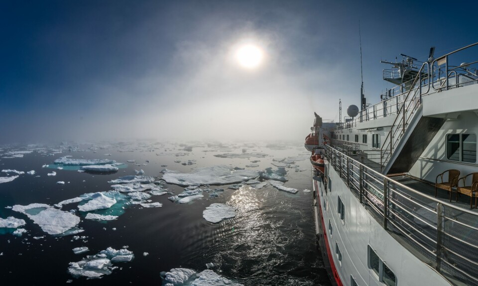 MS Spitsbergen. Foto: Karsen Bidstrup /Hurtigruten