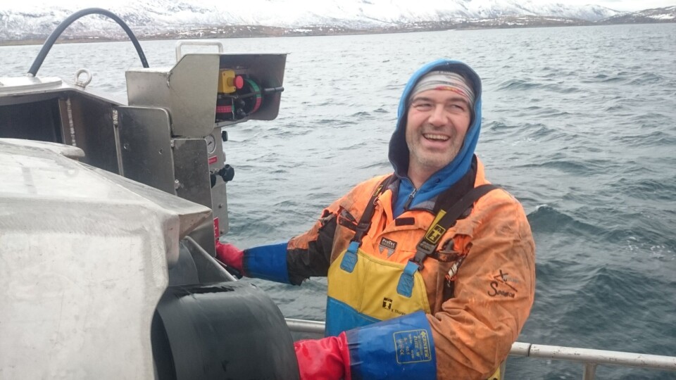 Bent Gabrielsen eier tre båter, der bare SELFA ARCTIC EL-MAX 1099 har elmotor. Fot: Selfa