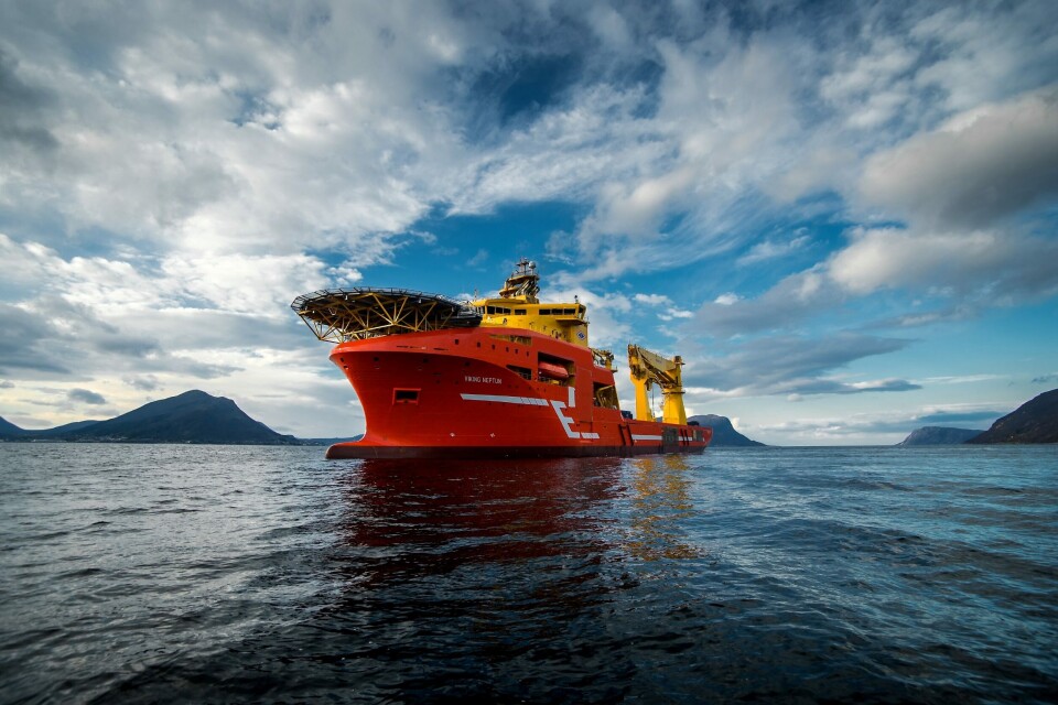 «Viking Neptun» blir solgt fra Eidesvik. Foto: Eidesvik Offshore