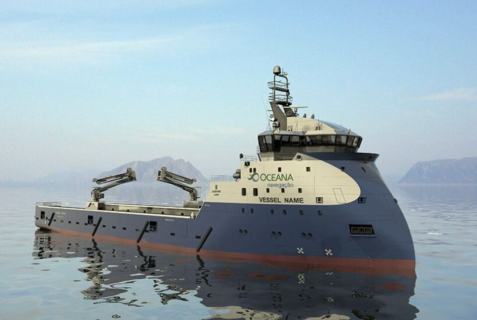 Oceana vel PSV-skipsdesign frå ULSTEIN