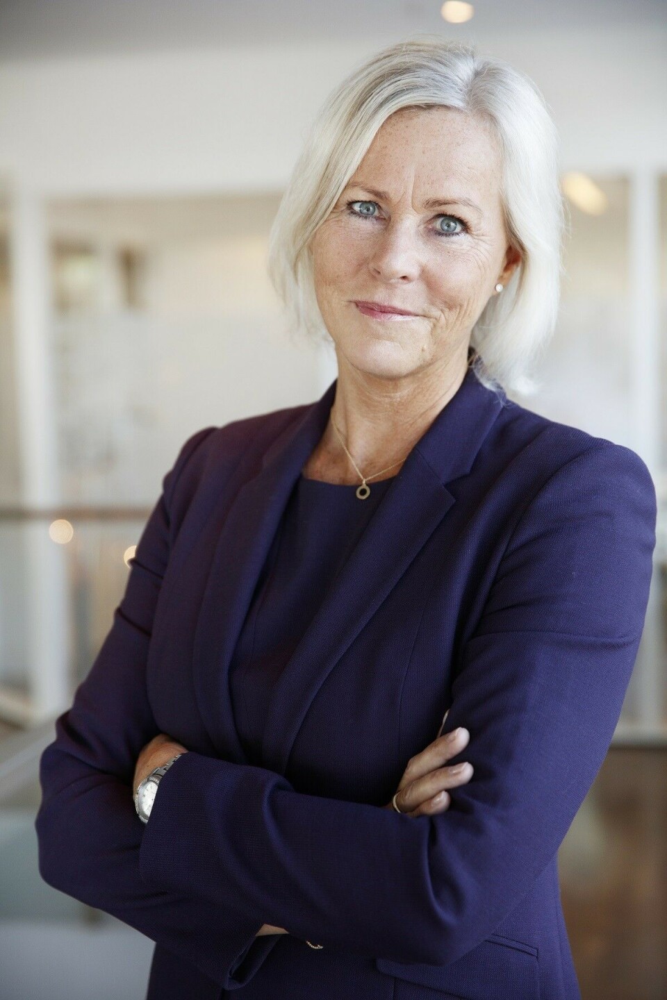 Administrerende direktør i Eksportfinansiering Norge, Tone Lunde Bakker. Foto: Rasmus Kongsøre