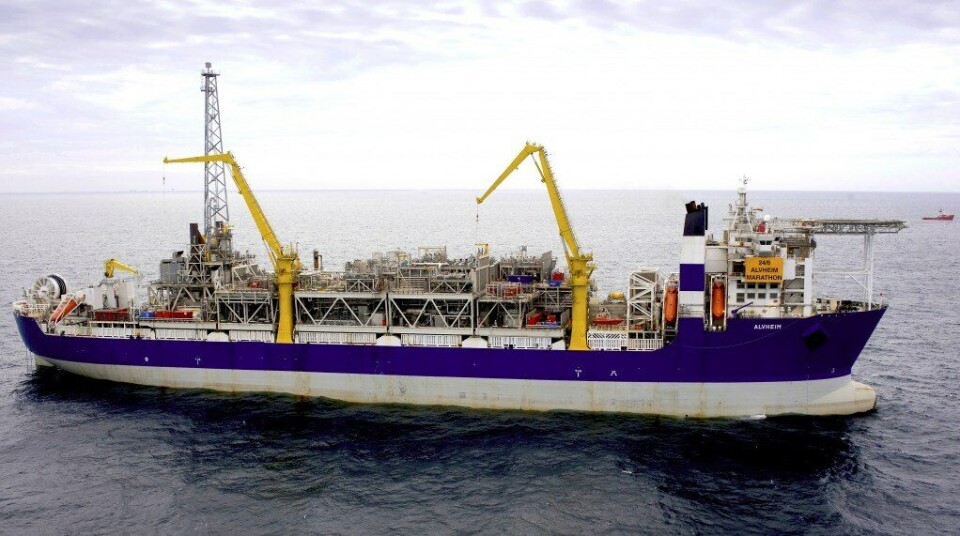 Alvheim FPSO. Foto: Det norske