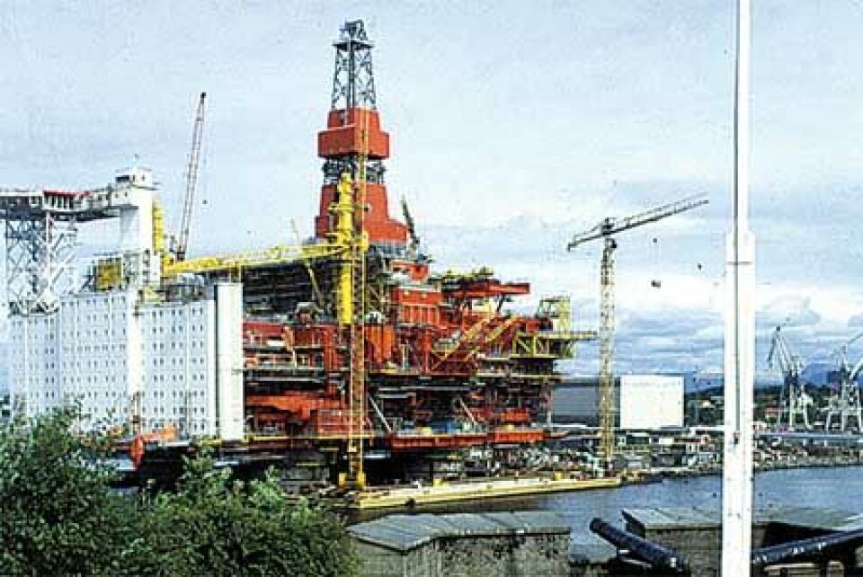 Olje-/gassproduksjonen i april