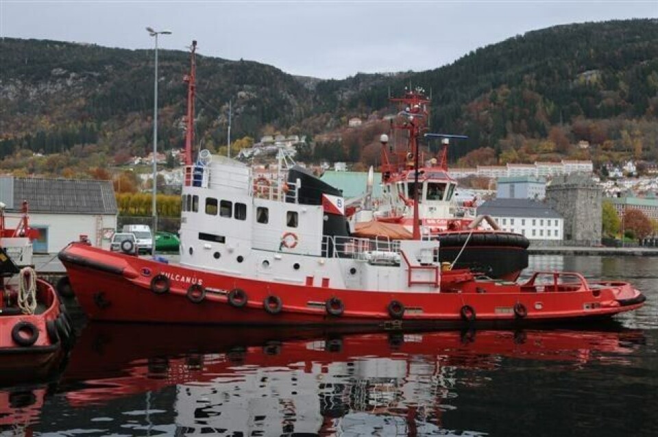 «Vulcanus» før overtakelsen i 2009 Foto: Egil Sunde