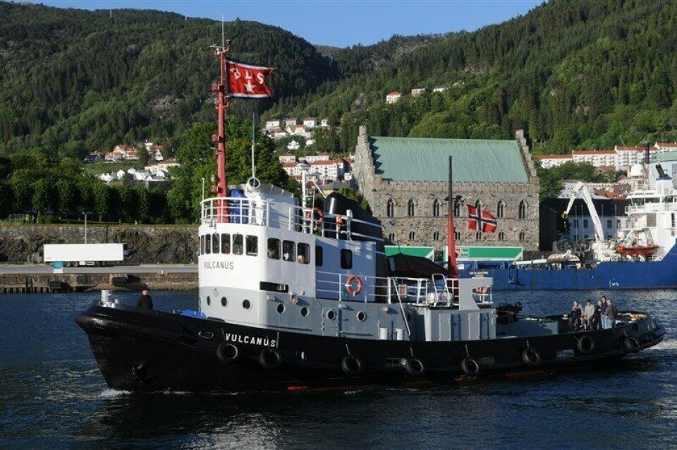 «Vulcanus» var tilbake i sine originale farger i 2010 Foto: Egil Sunde