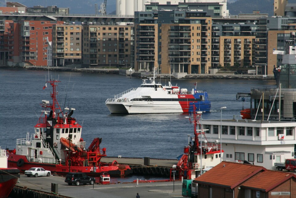 Illustrasjonsbildet viser en travel dag i Stavanger havn.Foto: Asle Strønen