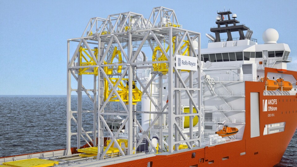 Myklebust Verft har inngått kontrakt med Ocean Yield ASA om ombygging av fartøyet Aker Wayfarer.