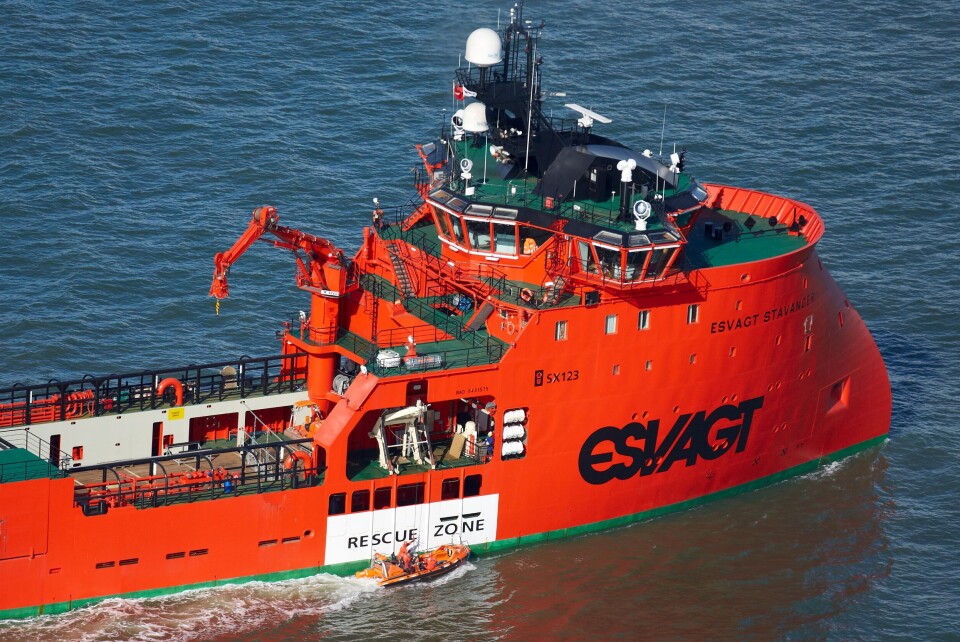 Esvagt Stavanger. Foto: Esvagt Esvagt Stavanger. Foto: Esvagt