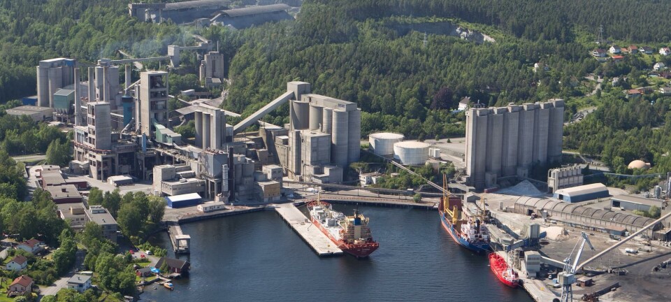 183 spesialskip skal frakte karbon fra Brevik til Øygarden. Foto: Norcem.