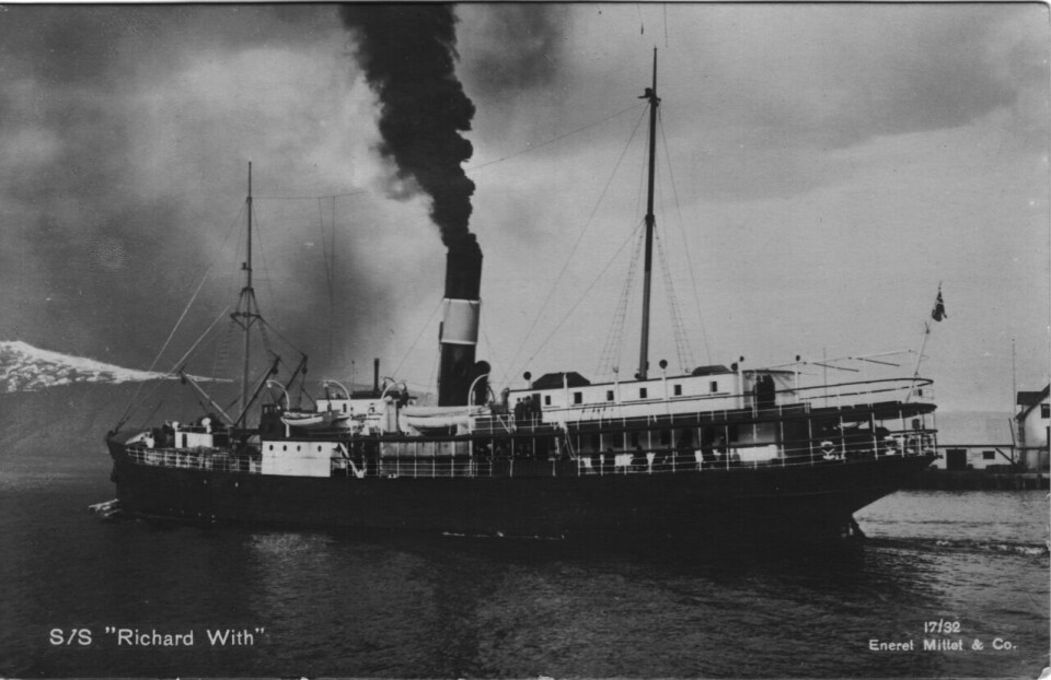 DS «Richard With» ble senket i 1941