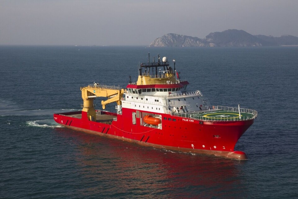 Opsjonserklæring for “Polar King”