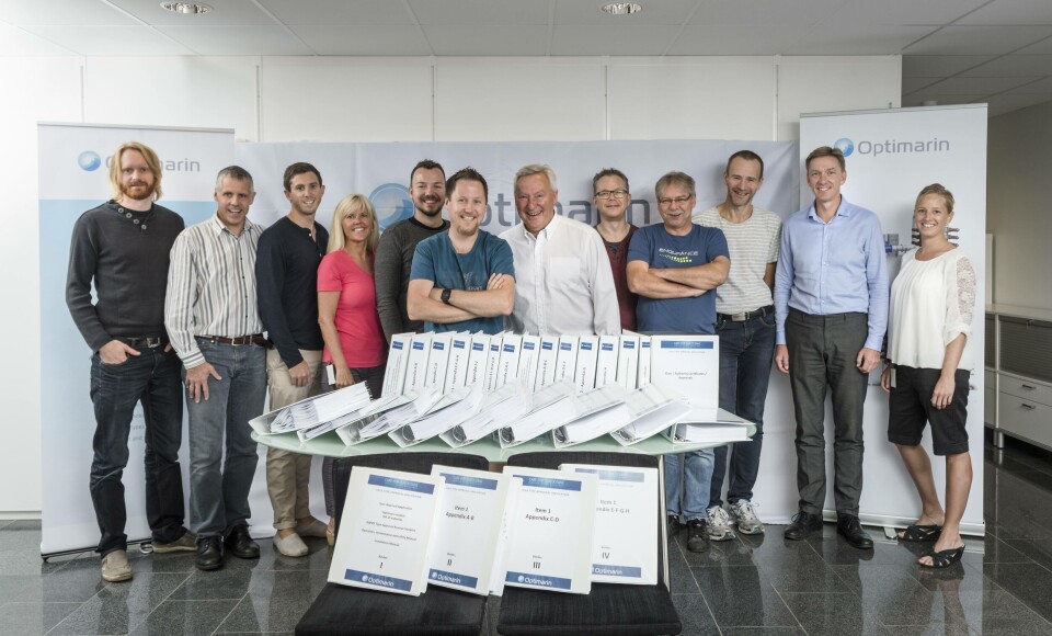 Optimarin har levert inn dokumentasjon på sitt renseanlegg til US Coast Guard. Foto: Optimarin AS