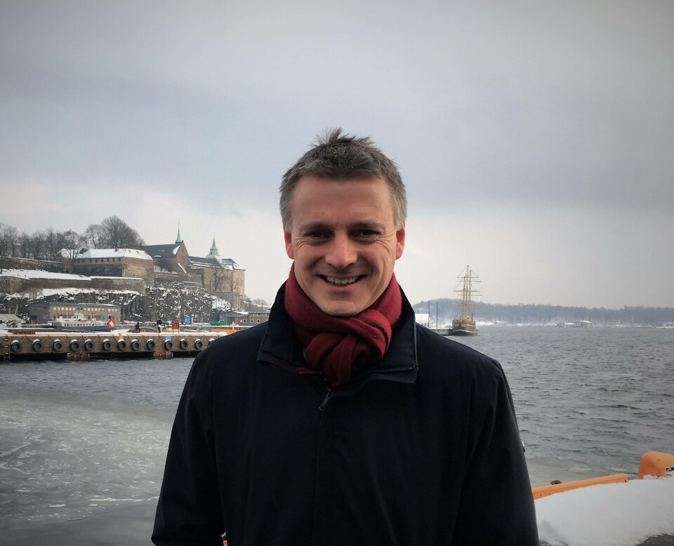 Næringsbyråd i Oslo Kjetil Lund ønsker cruistrafikken velkommen til Oslo, bare den er miljøvennlig. Foto: Oslo Kommune
