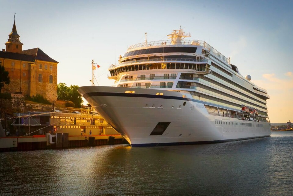Den sterke veksten i cruisetrafikken er ikke forenlig med Oslo som miljøby, hevder kritikere. Foto: Oslo havn.