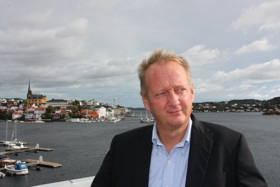 - Vi er både stolte og ydmyke over den tilliten KGJS viser oss, sier Geir Sekkesæter, administrerende OSM Arendal. Foto: Sigbjørn Larsen