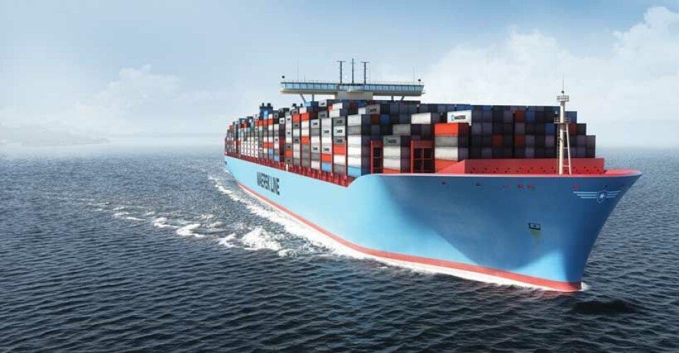 Maersk orders 400 metres long, 59 metres wide and 73 metres high container vessels.