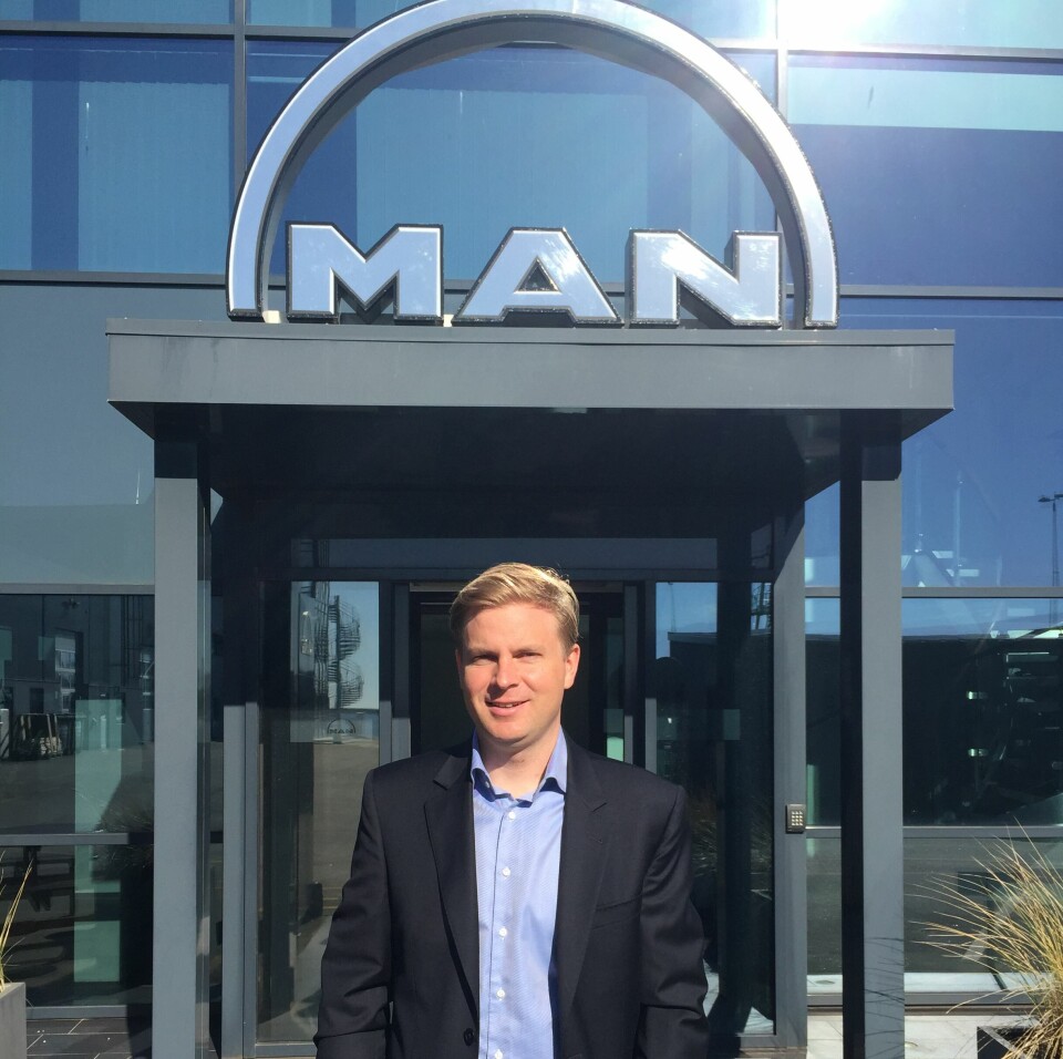 Eirik Lutnæs, Sales Manager i MAN Diesel & Turbo Norge AS.