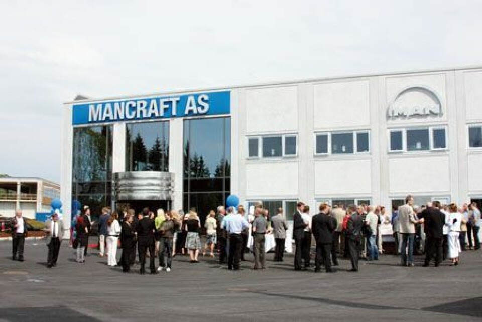 Det er et stort og funksjonelt anlegg MANCRAFT AS har fått bygget i Bergen.