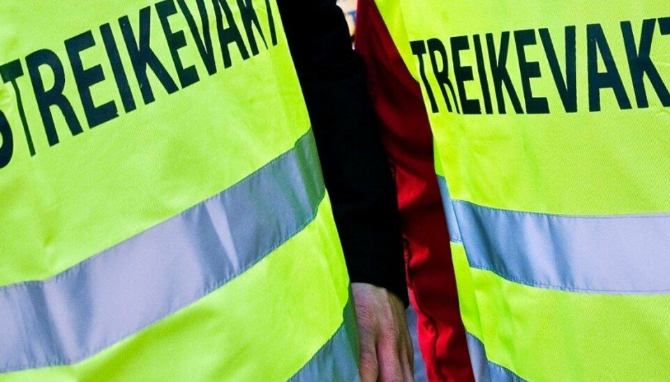 Det er streik i havfiskeflåten.