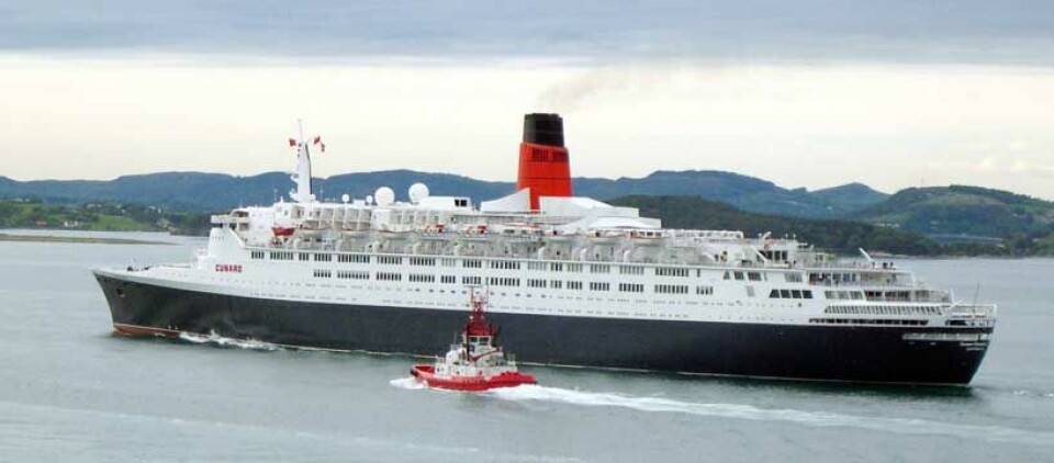 Farvel med The grand old lady ”QUEEN ELIZABETH 2”