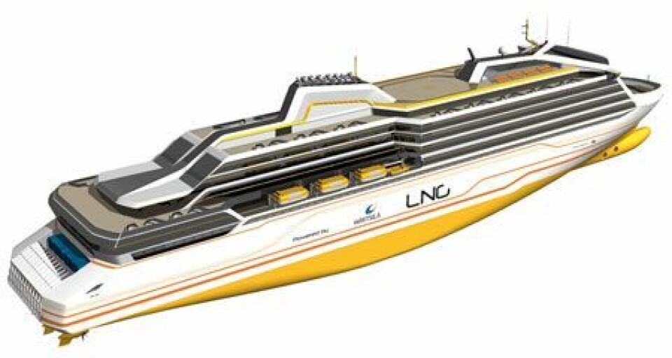 Artist´s impression of a next-generation ferry.