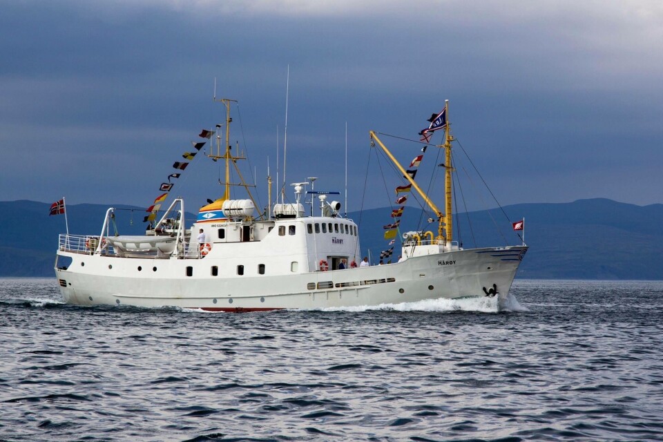 «Gamle Mårøy» er det eneste vernede lokalruteskipet av stål nord for Bodø Foto: Norsk Forening for Fartøyvern