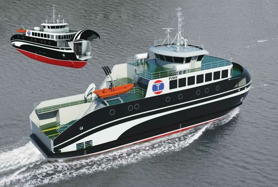 The Torghatten ferries