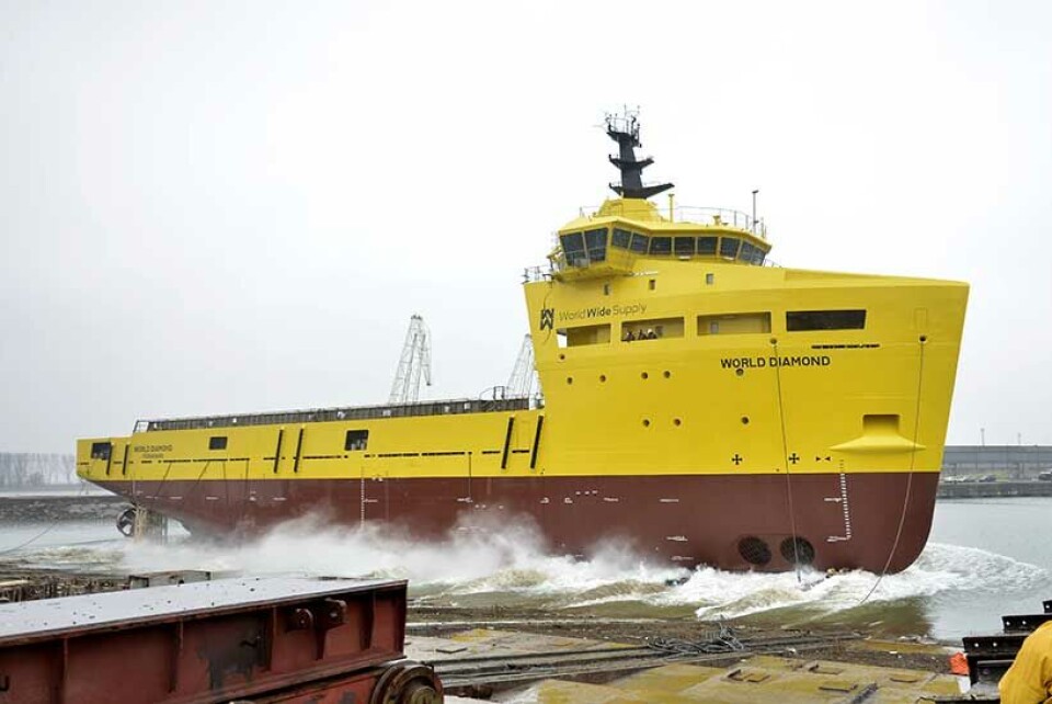 First PSV 3300 for WWS launched: ‘WORLD DIAMOND’
