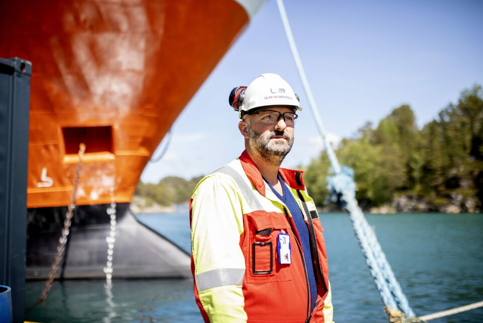 Olav Hilmar Koløy, dagleg leiar i LOS Marine. Foto: LOS Marine