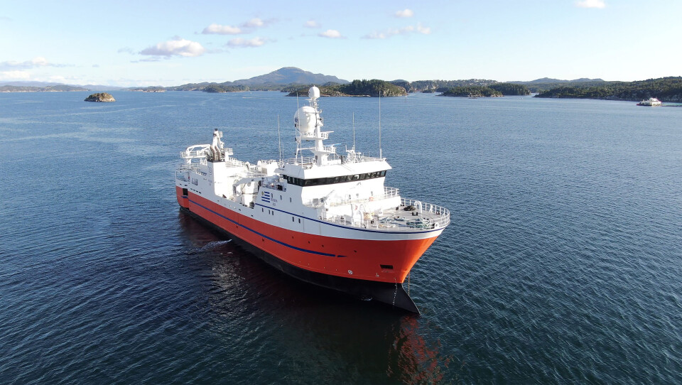 Den slitne skjeltrålaren «Kovda» fremstår som eit heilt nytt fartøy under namnet «Ocean Azul». Foto: LOS Marine