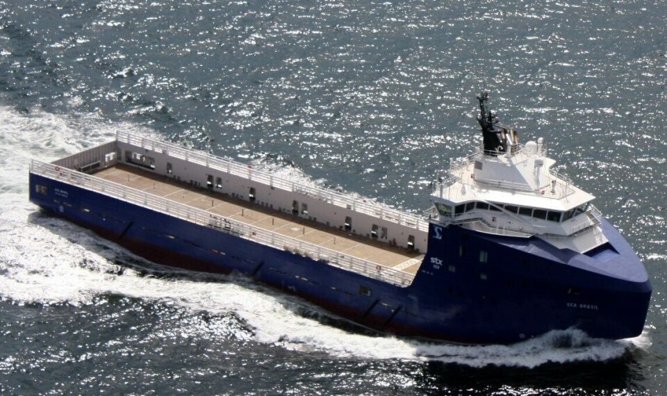 Bildet viser M/S 'Sea Brasil'.