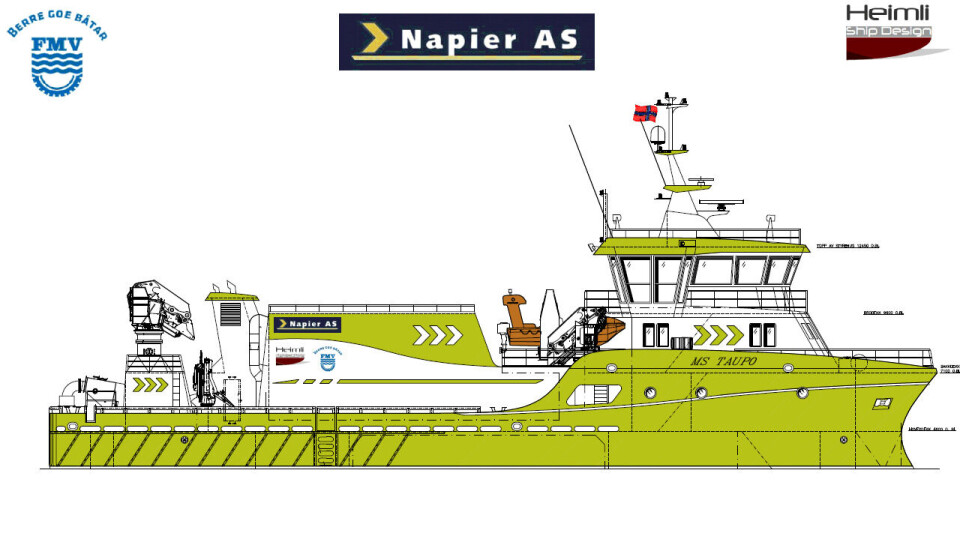 Designet har benevnelsen HFMV P37 Napier.