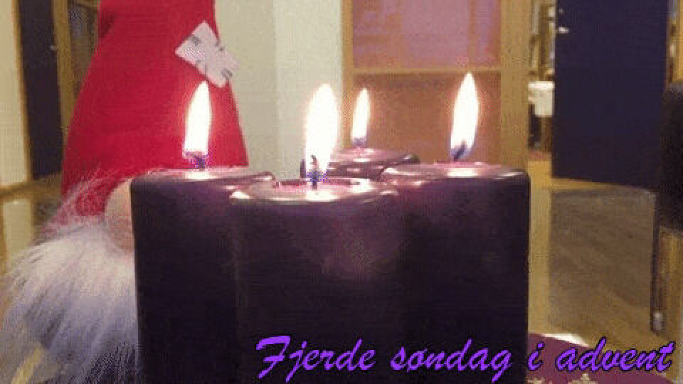Fjerde søndag i advent: Feirer jul om bord