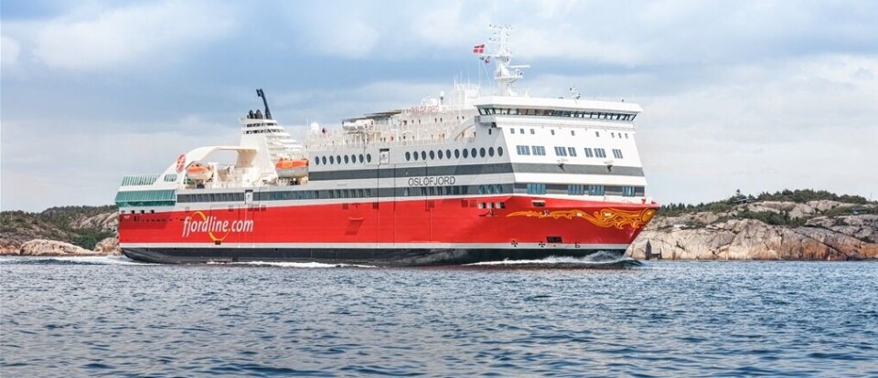 MS «Oslofjord» har seilt mellom Sandefjord og Strømstad. Nå kan ruten legges ned. (Foto: Fjord Line)