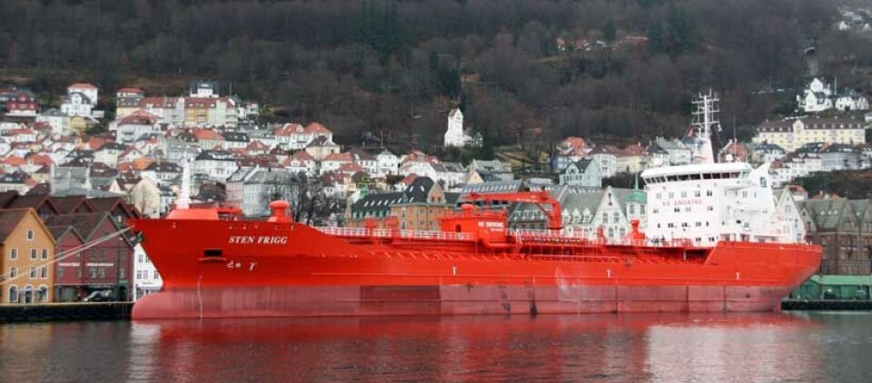 Besøk ombord på M/T «STEN FRIGG»