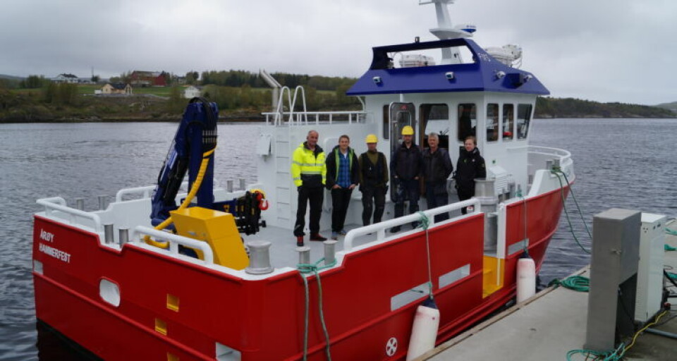 NRS Finnmark fikk nylig overlevert 'Årøy'. Foto: Folla Maritime Service.