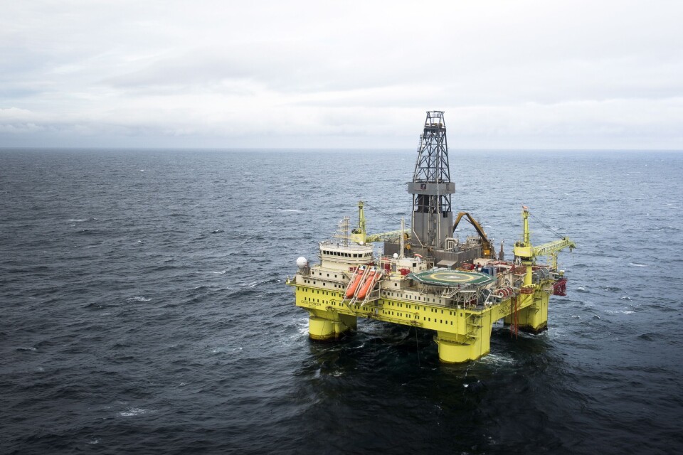 Boreriggen COSL Pioneer.(Foto: Statoil / Ole Jørgen Bratland)