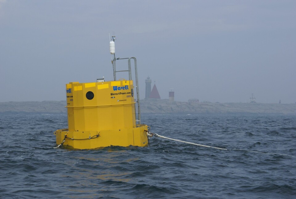 En av WaveEL sine installasjoner. Foto: Waves4Power.