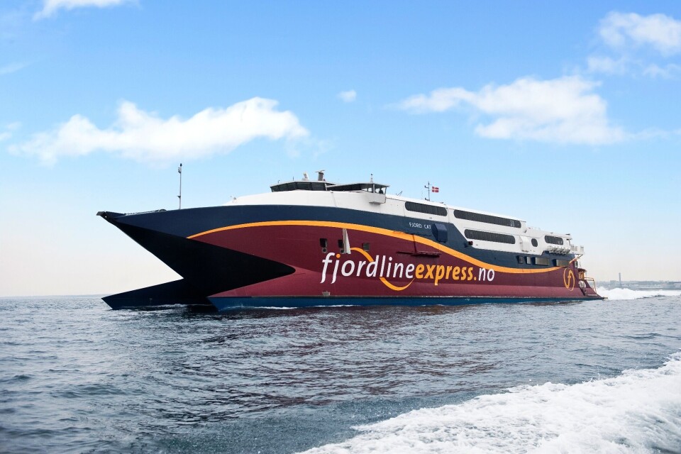 Arkivfoto Fjord Line Express