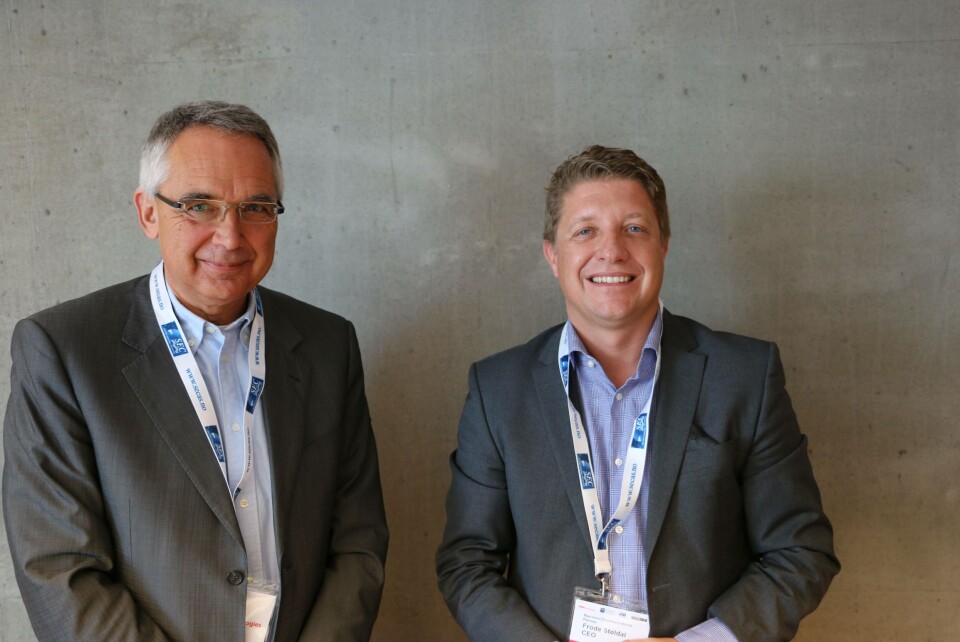 Tom Løwehr og Frode Støldal i Maritime Communications Partner.