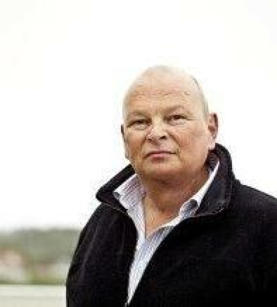 Svein Martin Sæle har over 30 års erfaring med brønnbåter. Foto: Eivind Senneset